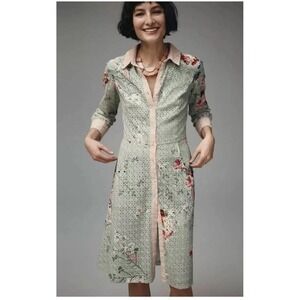 maeve sleeveless embellished smocked midi dress Jocelyn Sleeveless Slip Midi Dress by Maeve
